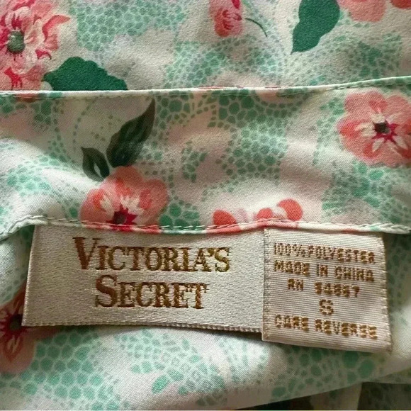 Vintage Victoria Secret Floral Tank Top S - Picture 8 of 10